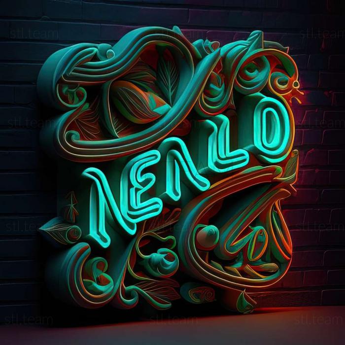 3D model Neon (STL)